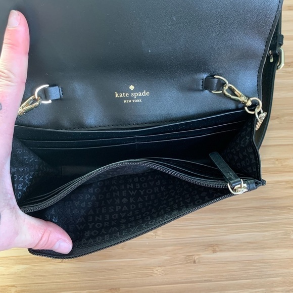 Kate Spade Bow purse with matching wallet/clutch - Picture 6 of 7